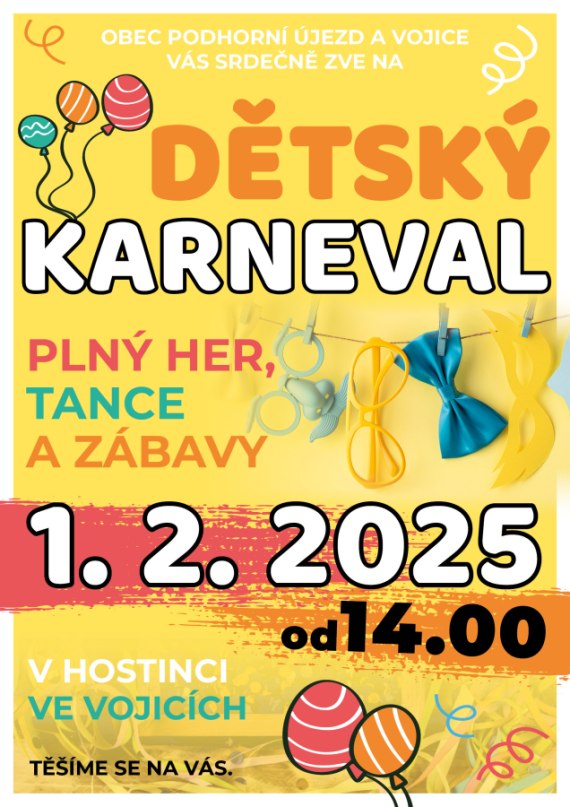 Dětský maškarní karneval