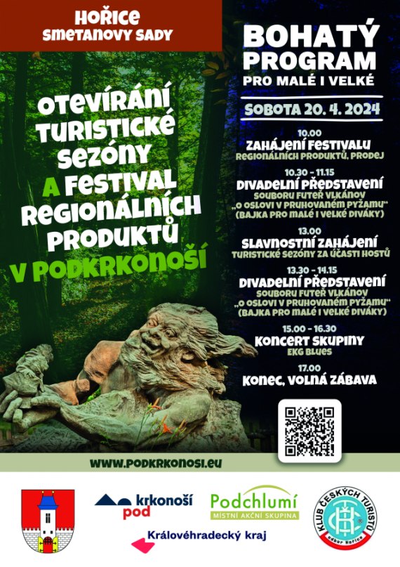 Otevírání turistické sezóny a Festival regionálních produktů v Podkrkonoší