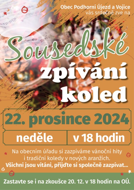 Sousedské zpívání koled