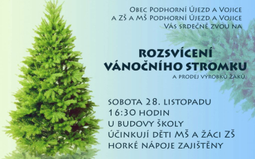 2015 - Rozsvěcení vánočního stromu