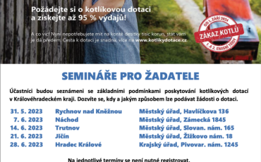 Kotlíková dotace - seminář pro žadatele